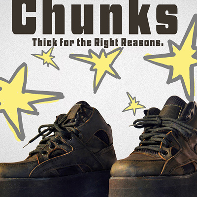 Boots brand 'chunks'promotional poster